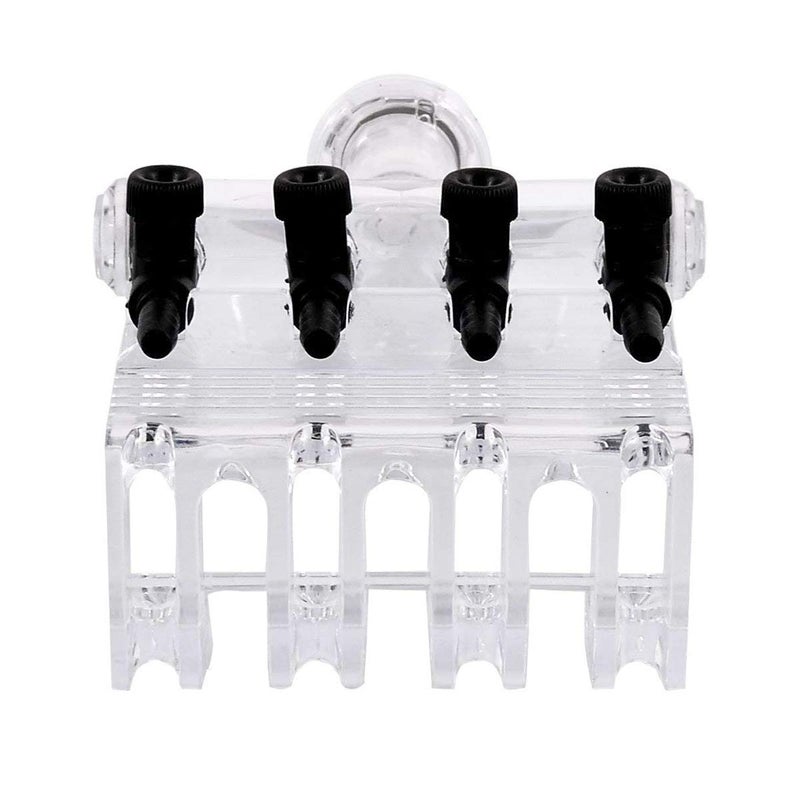COMOK 4-Way Aquarium Air Check Flow Control Swtich Gang Valve - Image 3